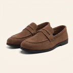 Mocassin Homme Penny Loafer Classique en Daim - image 8