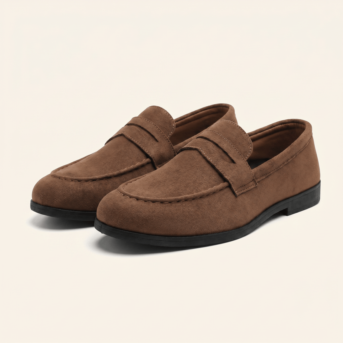 Mocassin Homme Penny Loafer Classique en Daim - image 8