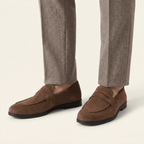 Mocassin Homme Penny Loafer Classique en Daim - image 9