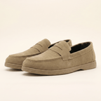 Mocassin Homme Penny Loafer Classique Souple en Velours - image 5