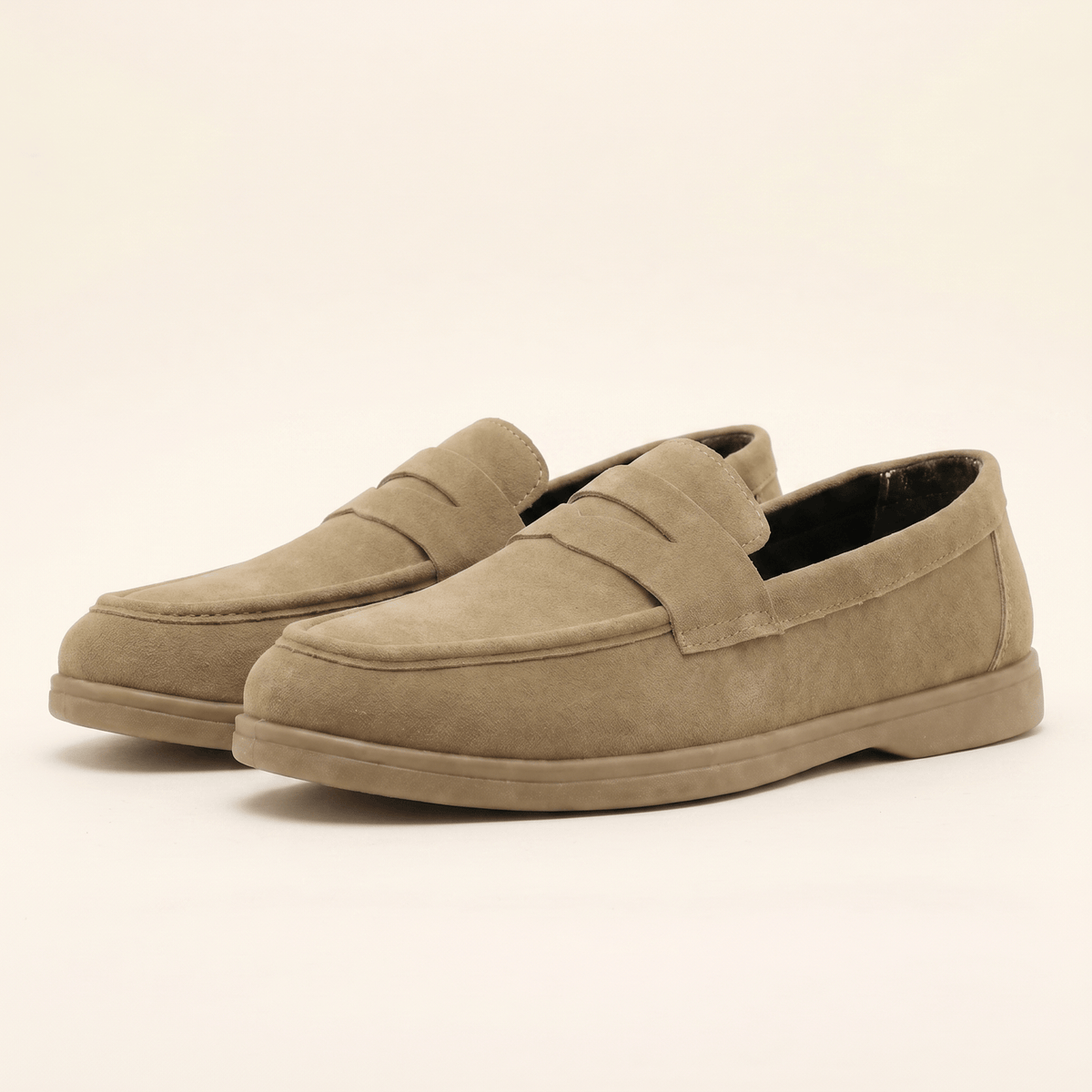 Mocassin Homme Penny Loafer Classique Souple en Velours - image 5