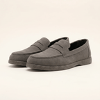 Mocassin Homme Penny Loafer Classique Souple en Velours - image 8