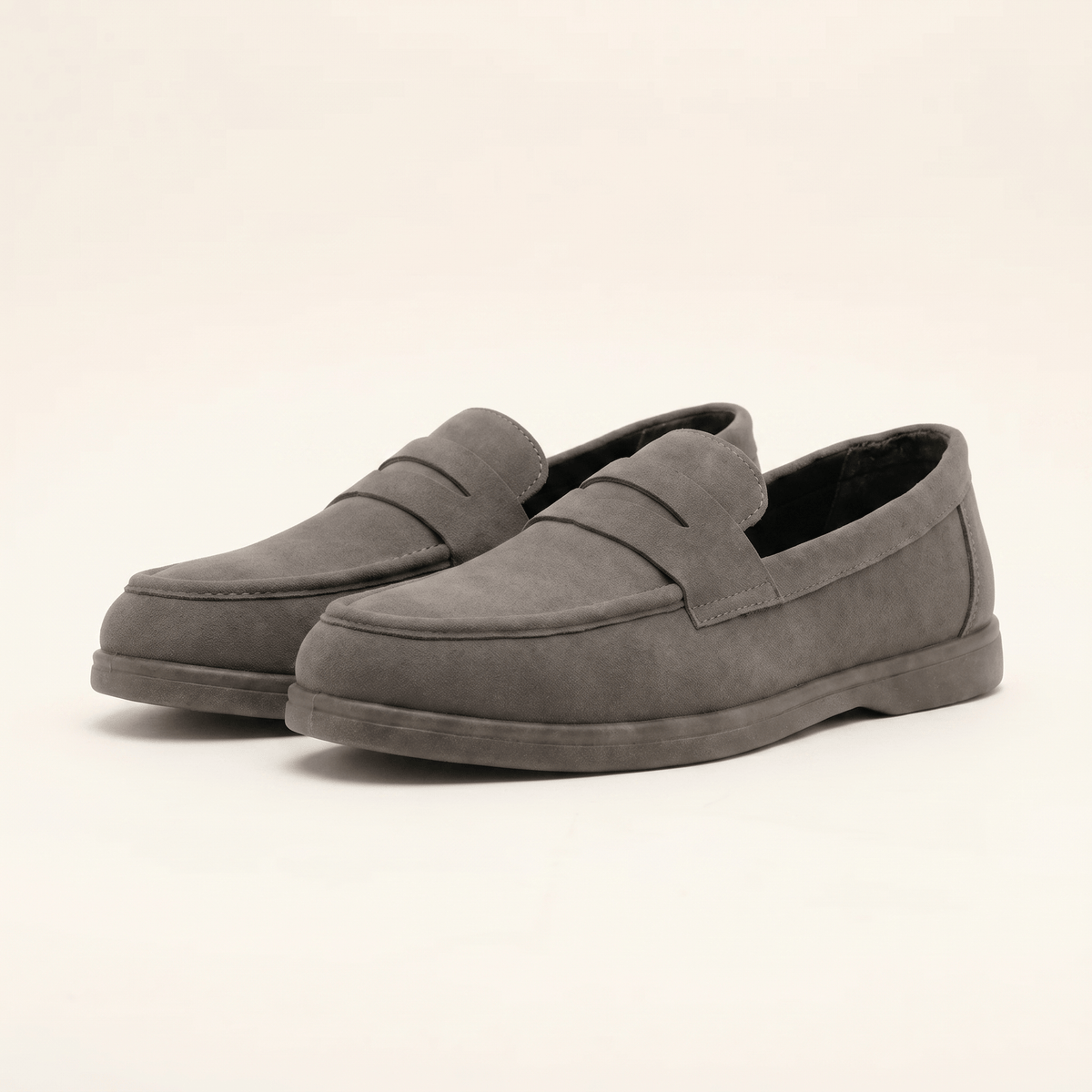 Mocassin Homme Penny Loafer Classique Souple en Velours - image 8