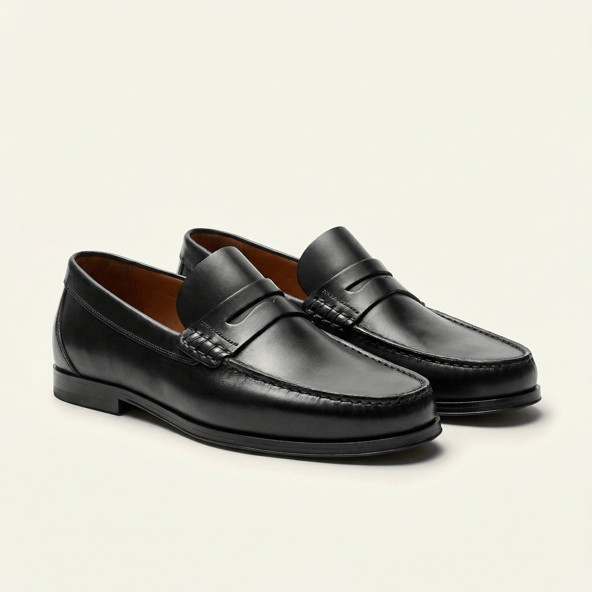 Mocassin Homme Penny Loafer en Cuir - image 2