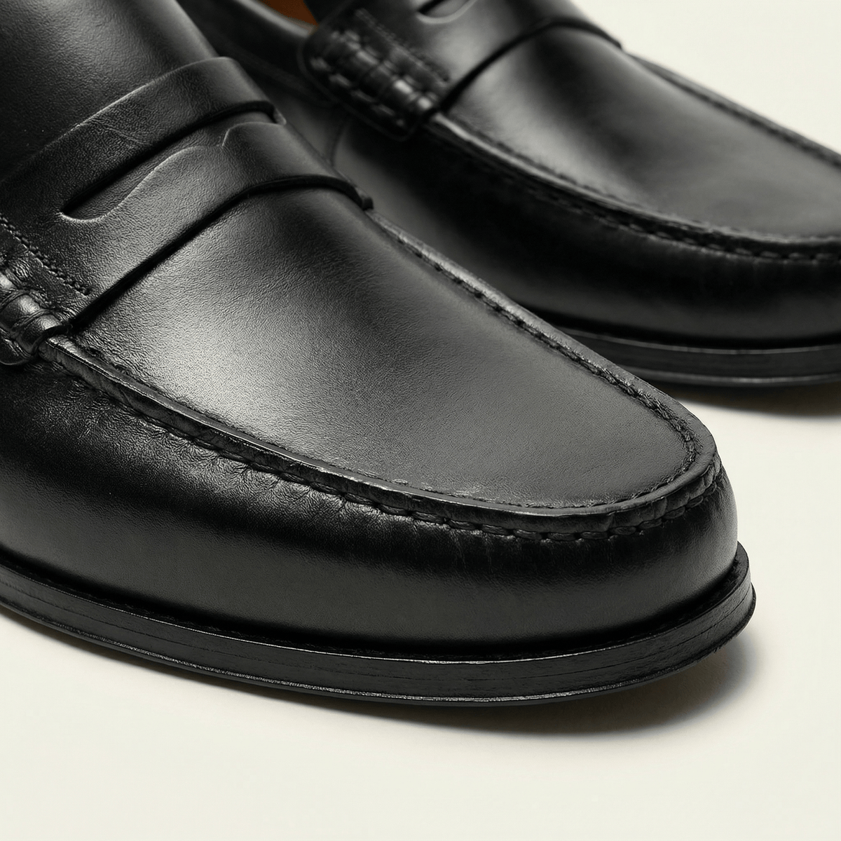Mocassin Homme Penny Loafer en Cuir - image 3