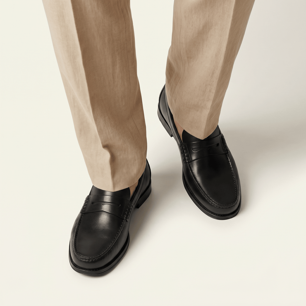 Mocassin Homme Penny Loafer en Cuir - image 6