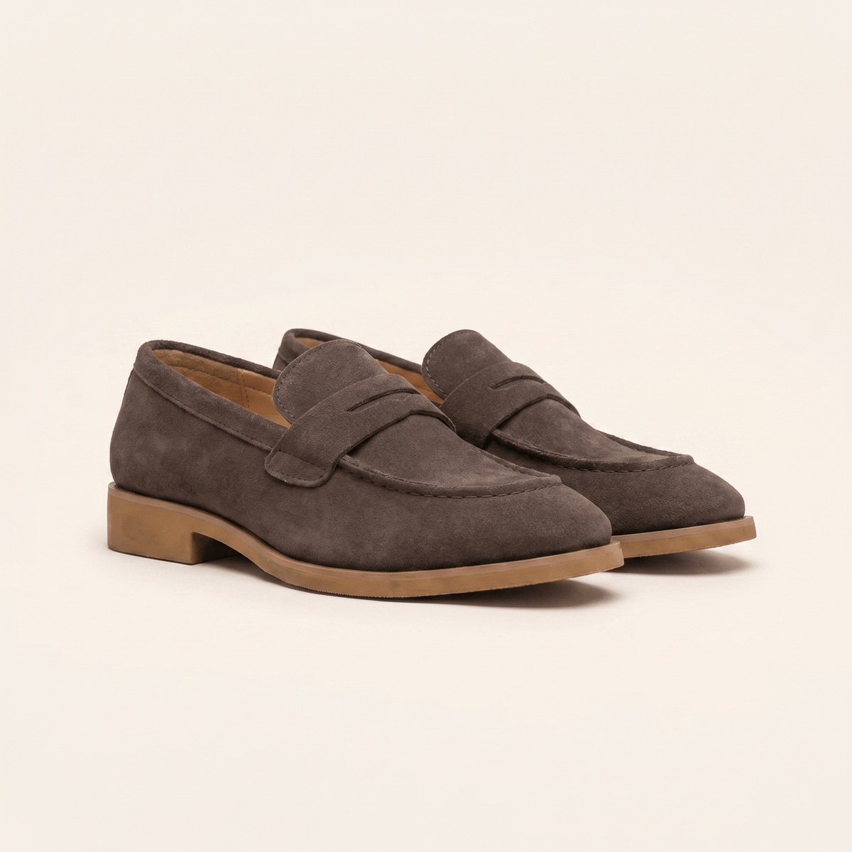 Mocassin Homme Penny Loafer Habillé en Daim - image 5