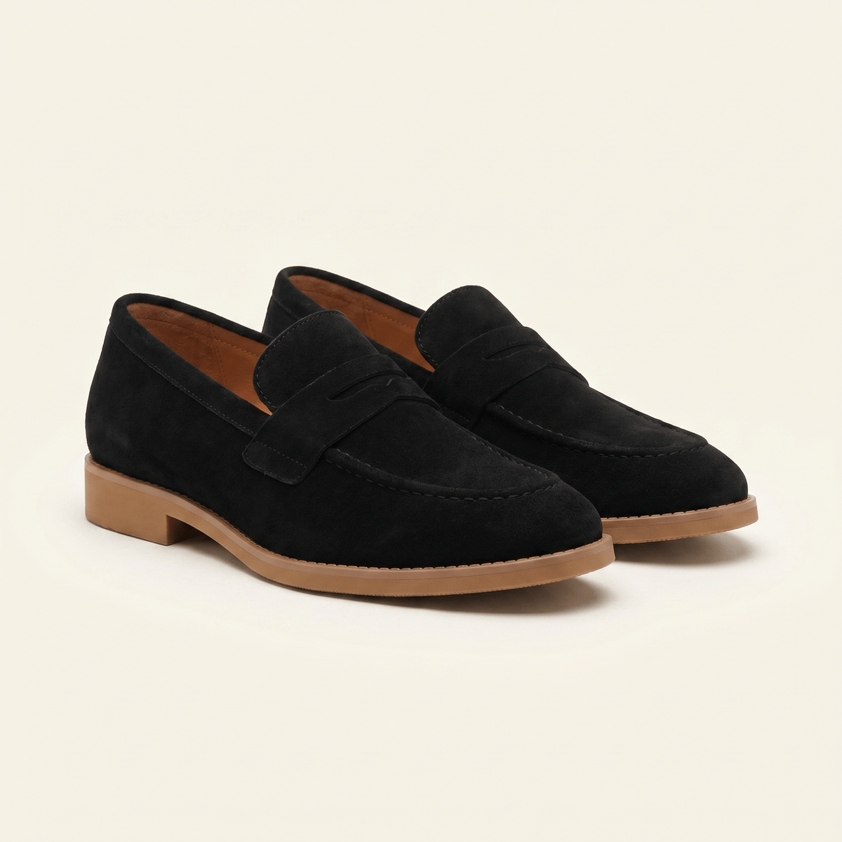 Mocassin Homme Penny Loafer Habillé en Daim - image 8