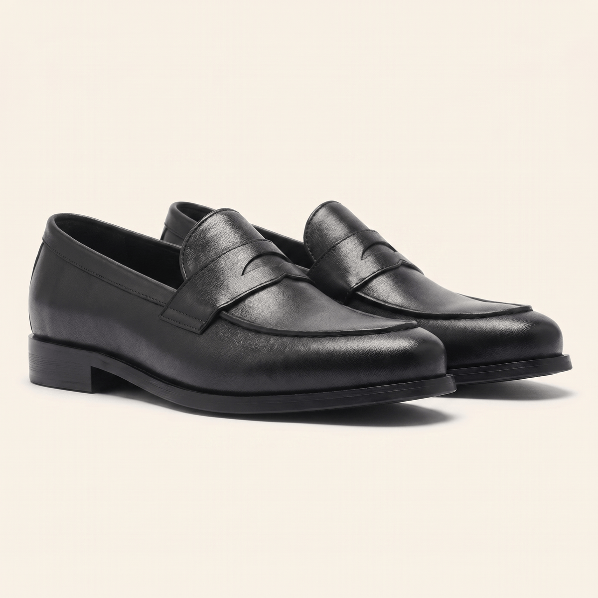 Mocassin Homme Penny Loafer Intemporel en Cuir Lisse - image 5