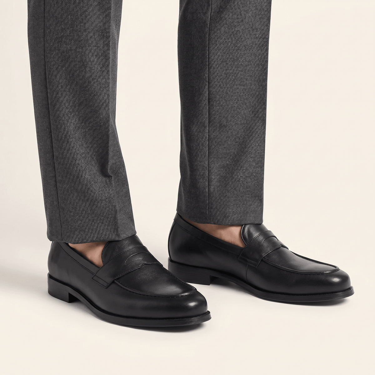 Mocassin Homme Penny Loafer Intemporel en Cuir Lisse - image 6