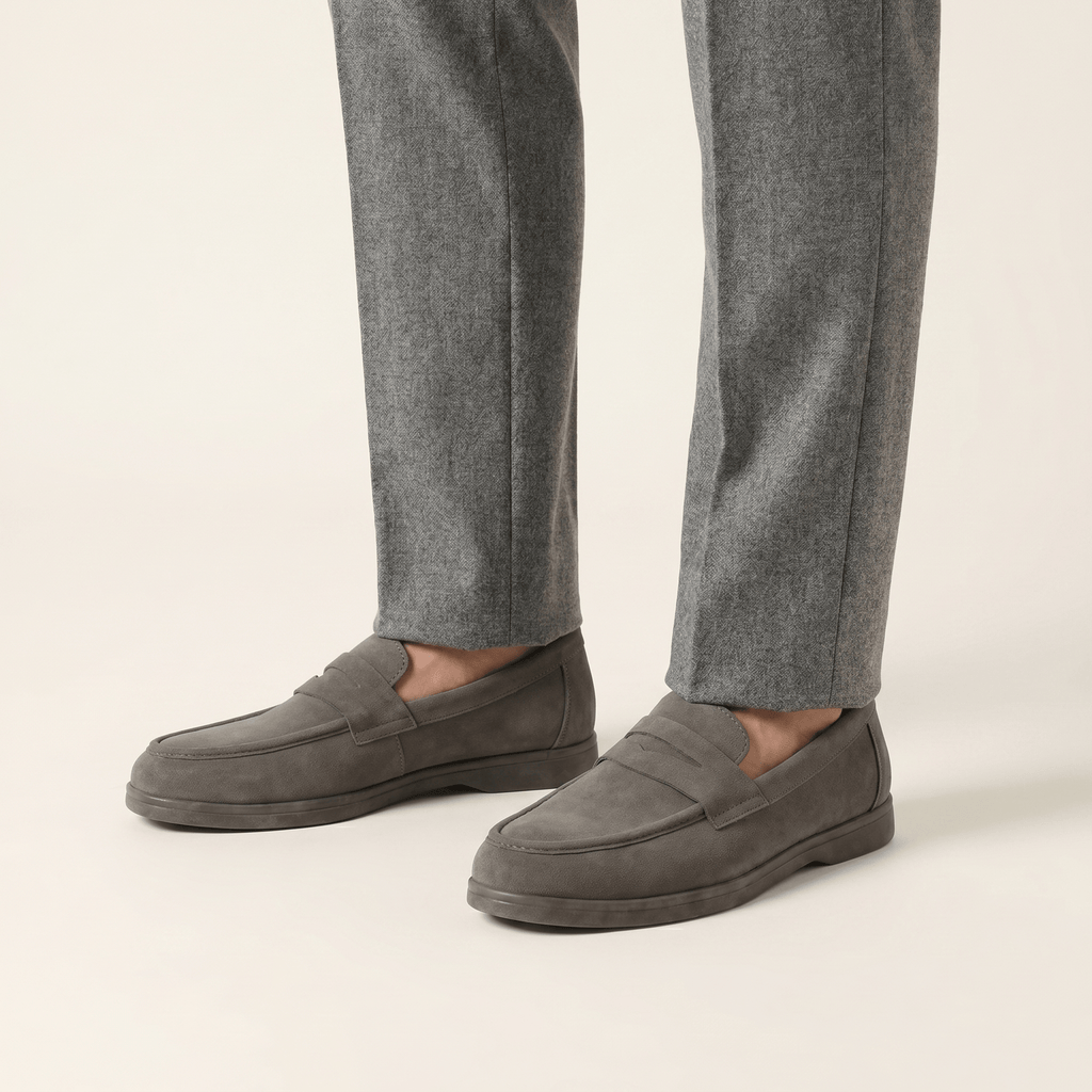 Mocassin Homme Penny Loafer Souple en Suédé - image 3