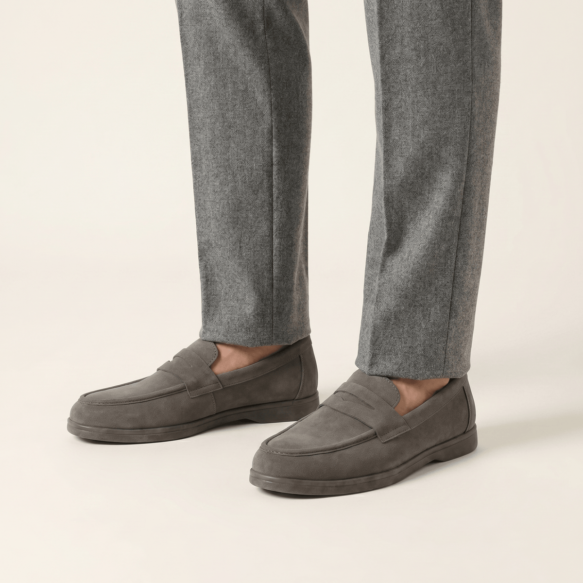 Mocassin Homme Penny Loafer Souple en Suédé - image 3