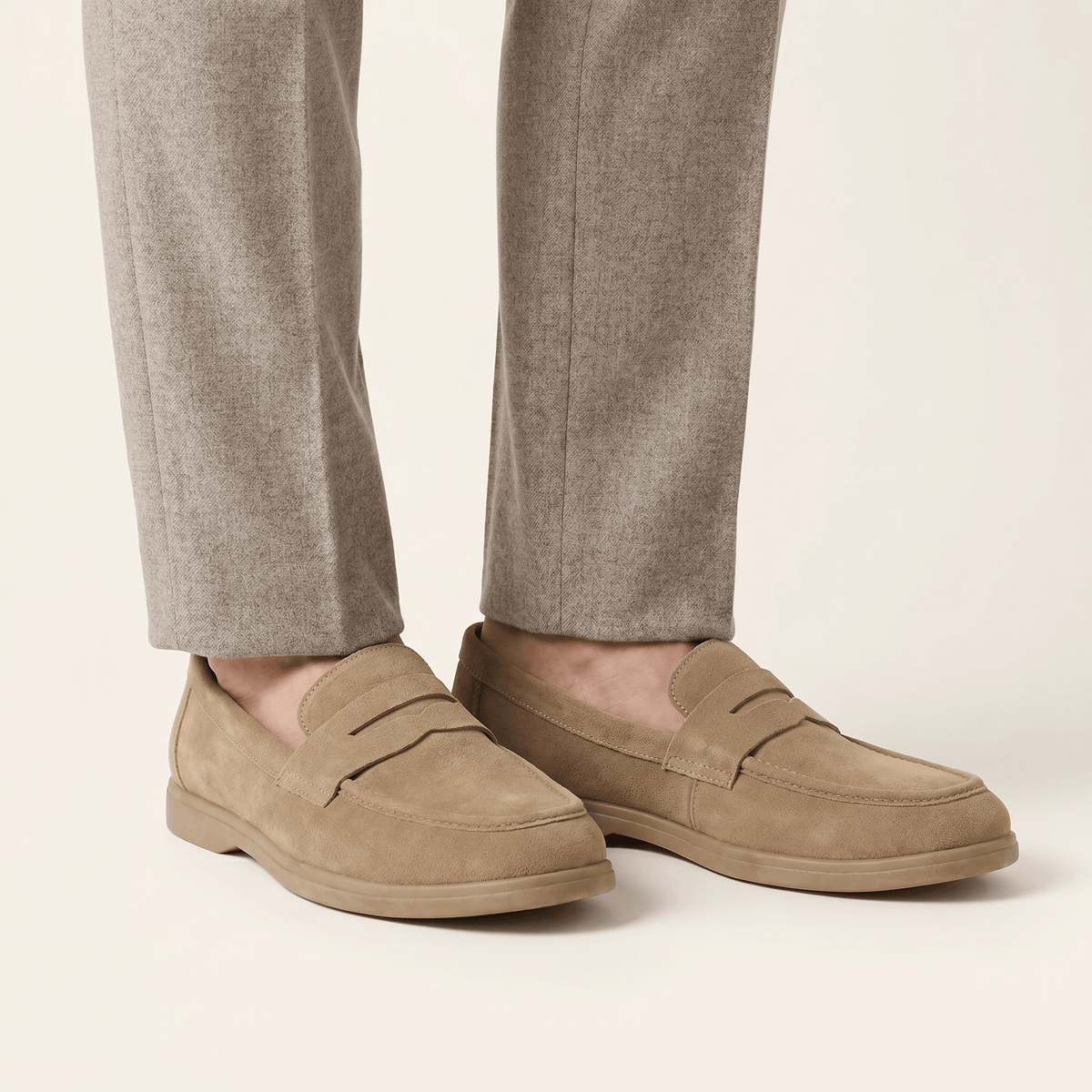 Mocassin Homme Penny Loafer Souple en Suédé - image 6