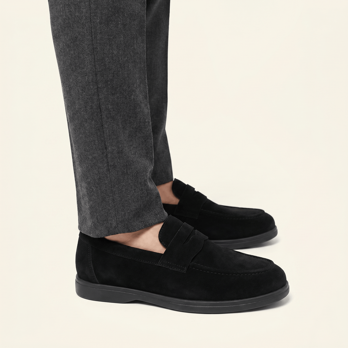 Mocassin Homme Penny Loafer Souple en Suédé - image 9