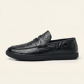 Mocassin Homme Urbain à Bande - Noir