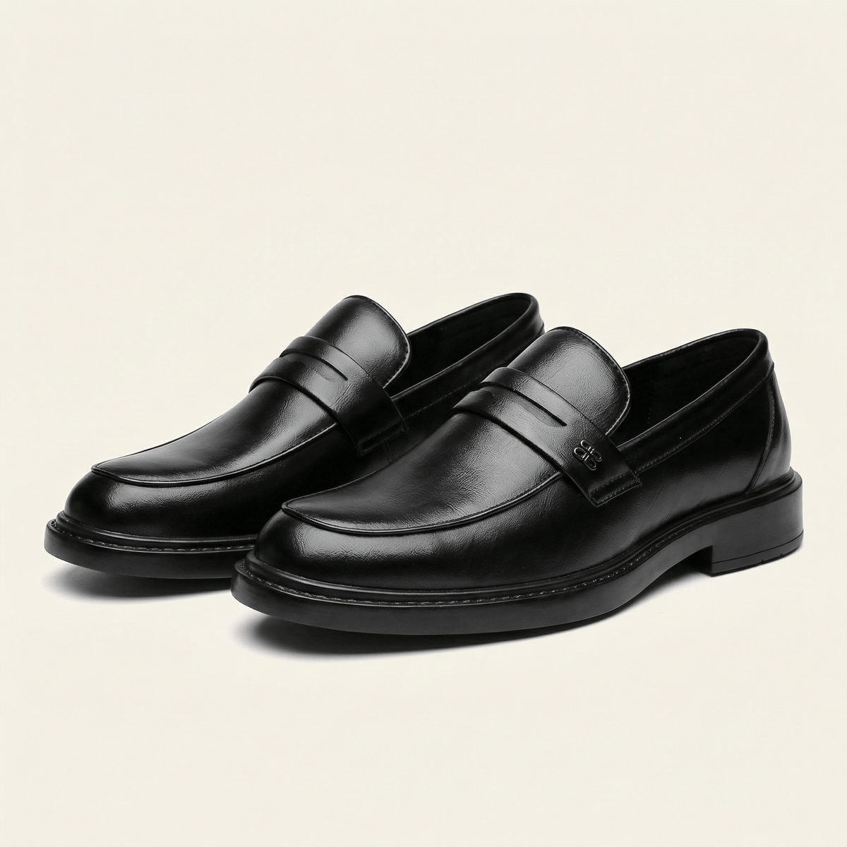 Mocassin Penny Classique en Cuir - image 2
