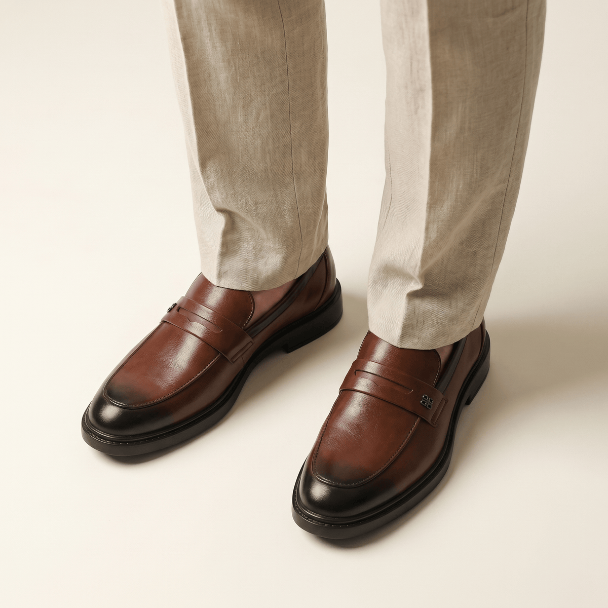 Mocassin Penny Classique en Cuir - image 9