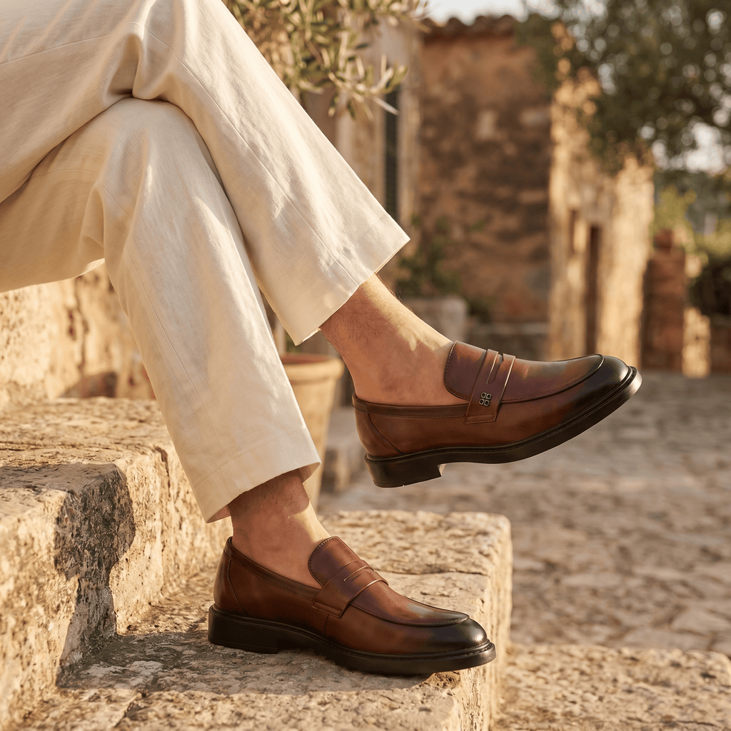 Mocassin Penny Classique en Cuir - image 10