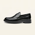 Mocassin Penny Classique en Cuir - Noir