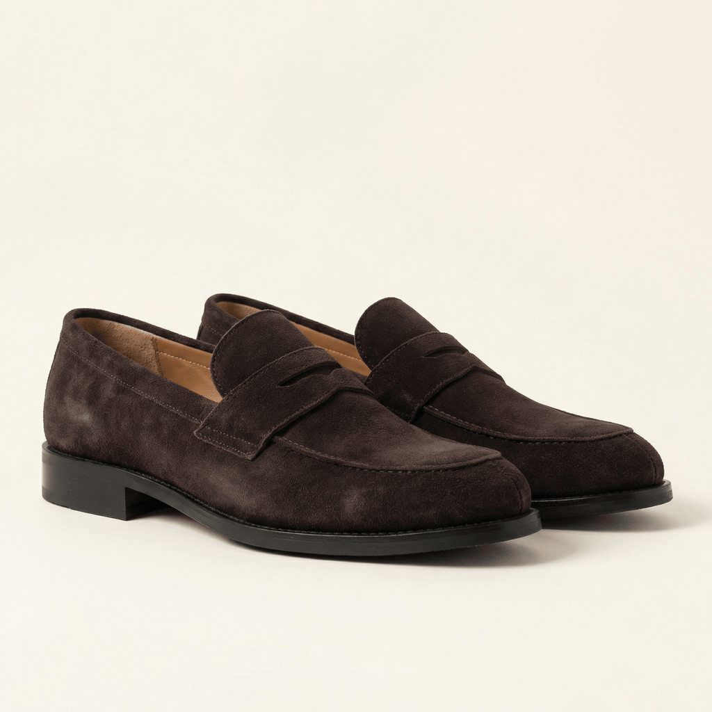 Mocassin Penny Loafer en Cuir Suédé - image 7
