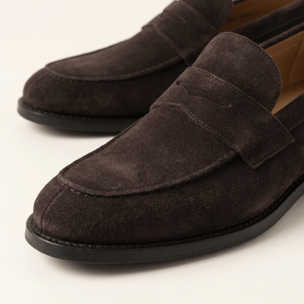 Mocassin Penny Loafer en Cuir Suédé - image 8