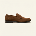 Mocassin Penny Loafer en Cuir Suédé - Marron