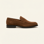 Mocassin Penny Loafer en Cuir Suédé - Marron