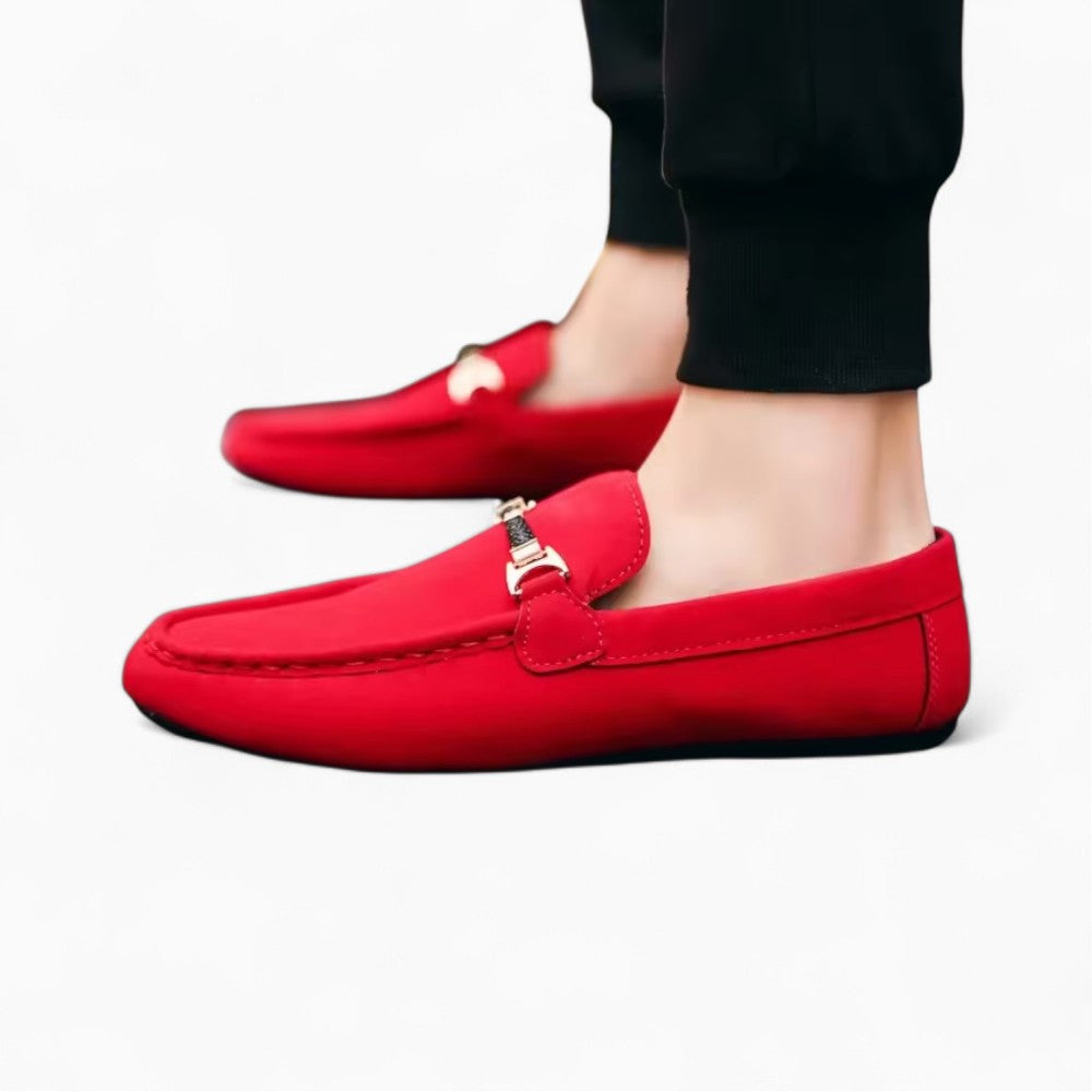 Mocassins À Boucle En Daim Pour Hommes - image 3