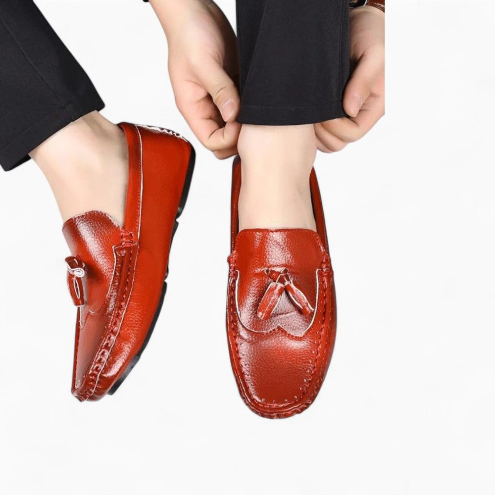 Mocassins À Gland En Cuir Avec Un Design Élégant Pour Hommes - image 3