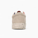Mocassins à lacets à surface côtelée — Beige - image 3