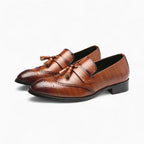 Mocassins À Tête Pointue À Glands Pour Homme - image 2