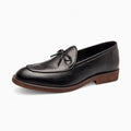 Mocassins Bateau À Lacets En Cuir Pour Homme - Noir
