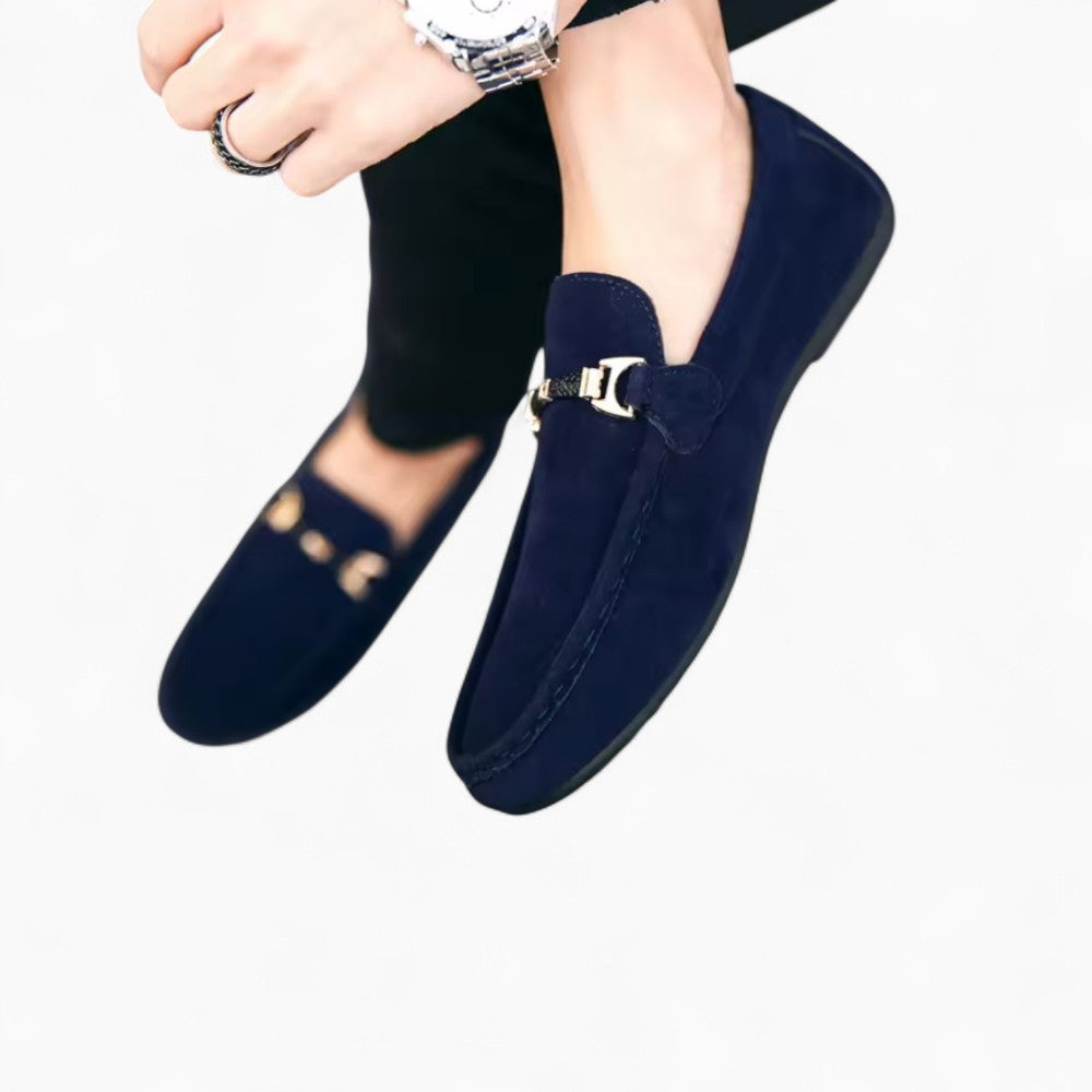 Mocassins Bateau Bleu Marine Pour Homme - image 4