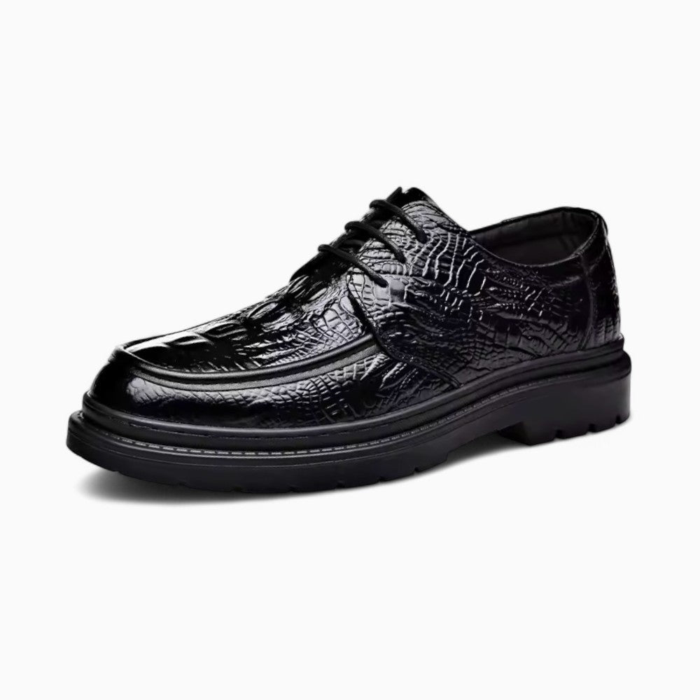 Mocassins Bateau De Style Britannique Pour Homme - Noir