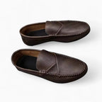 Mocassins Bateau Style Vintage Effet Cuir Pour Homme - image 2