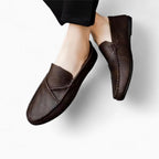 Mocassins Bateau Style Vintage Effet Cuir Pour Homme - image 3