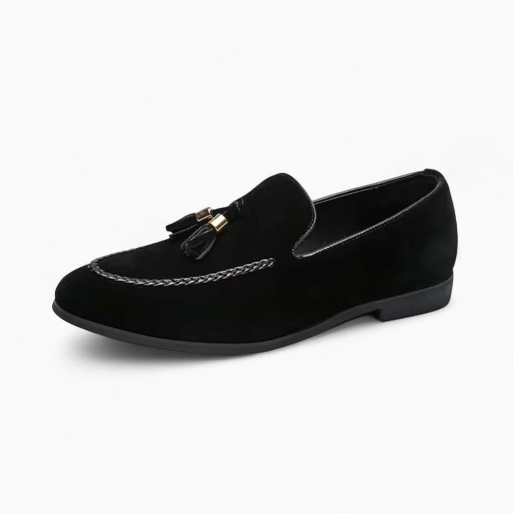 Mocassins classiques à glands effet daim en PU - image 2