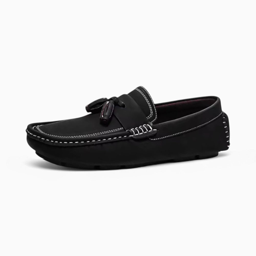 Mocassins Classiques À Glands Pour Homme - Noir