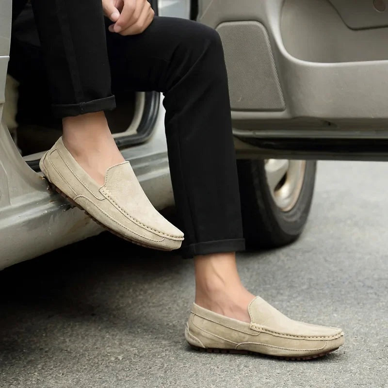 Mocassins Classiques En Cuir Véritable Respirants - image 8