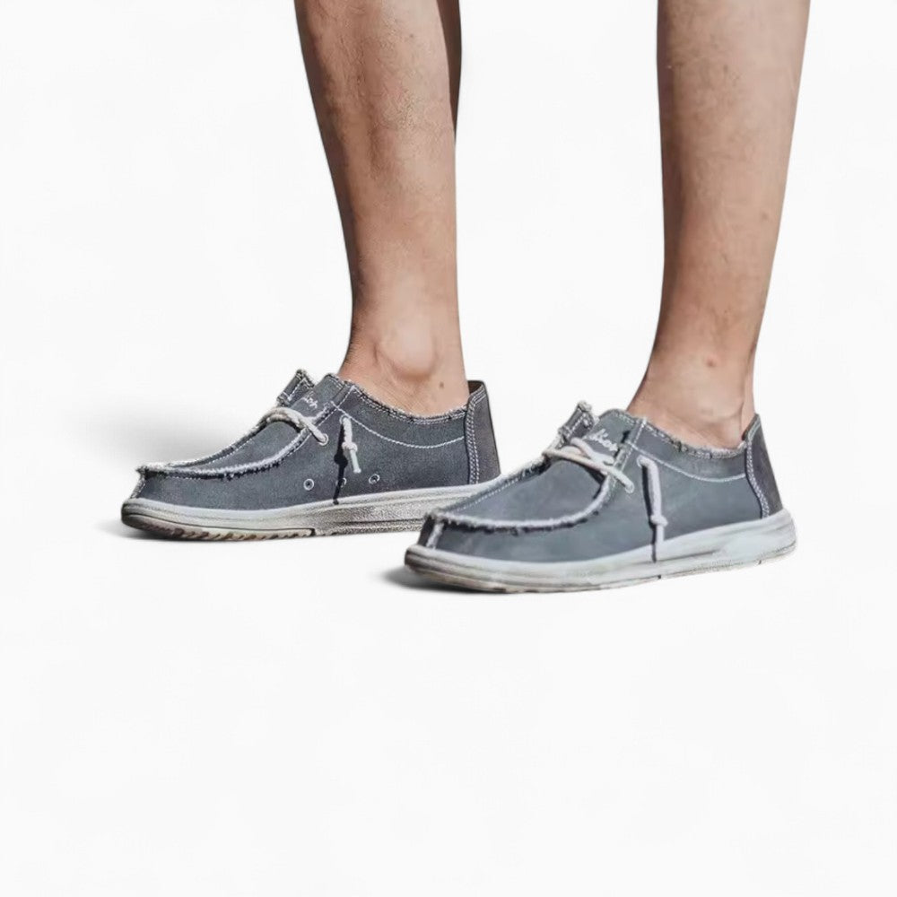 Mocassins Décontractés En Toile Jean Pour Homme - image 3