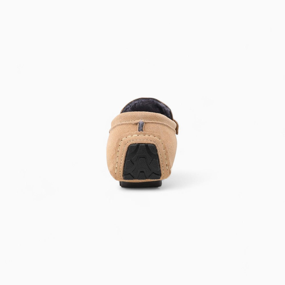 Mocassins D’été En Daim Beige Pour Hommes - image 4