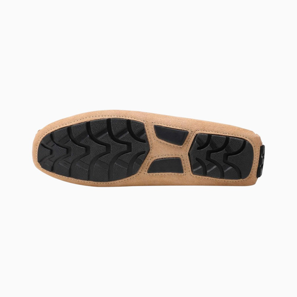 Mocassins D’été En Daim Beige Pour Hommes - image 5
