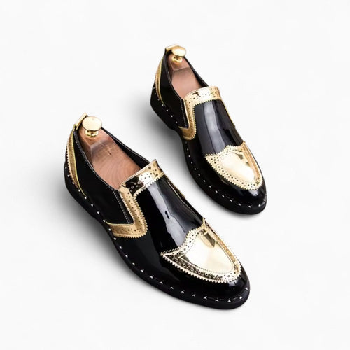 Mocassins Dorés Élégants Pour Hommes - image 2