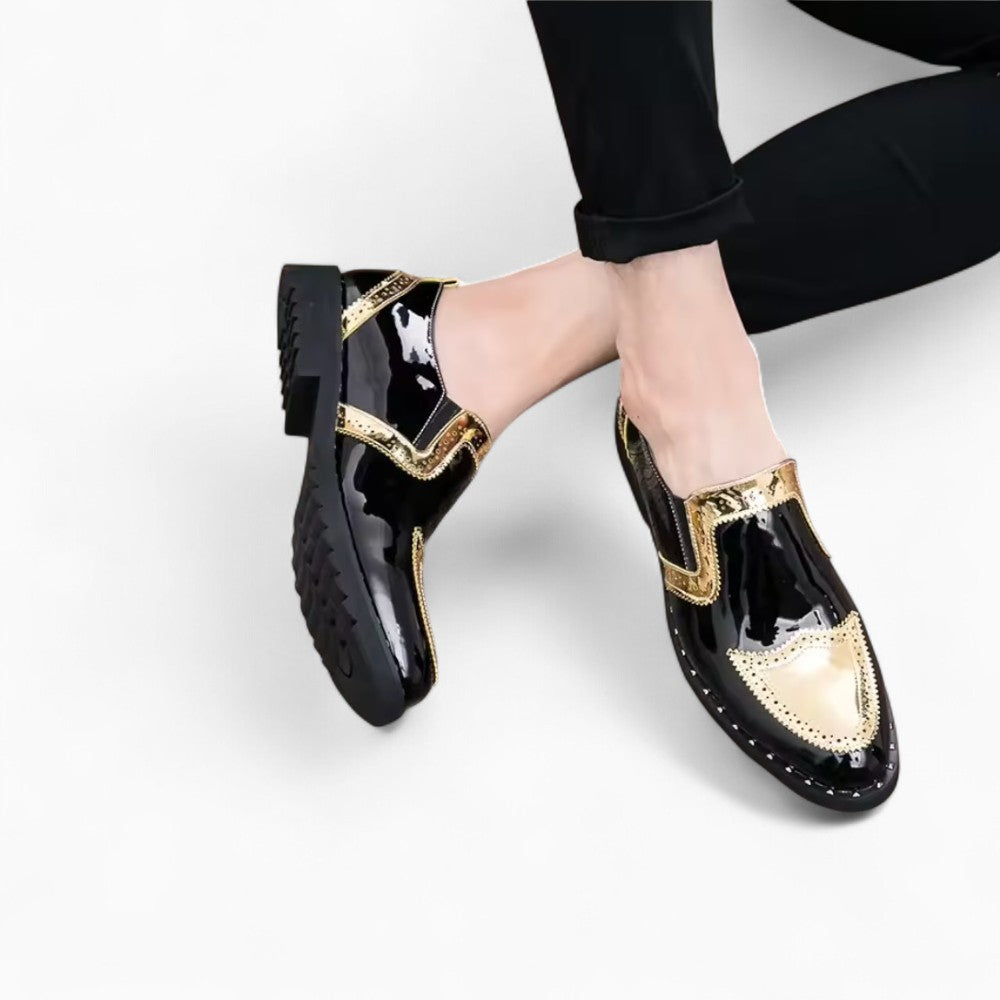 Mocassins Dorés Élégants Pour Hommes - image 3