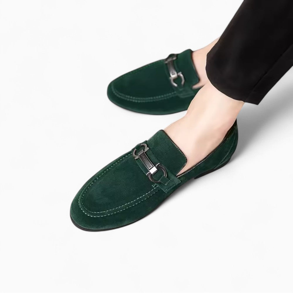 Mocassins Effet Daim Classiques Pour Hommes - image 2