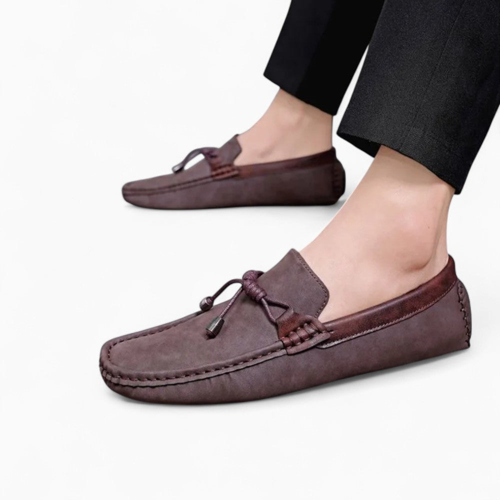 Mocassins En Cuir Respirants À Glands Pour Homme - image 3