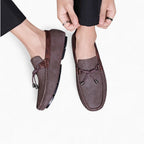 Mocassins En Cuir Respirants À Glands Pour Homme - image 4