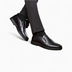 Mocassins En Cuir Synthétique Super Légers Pour Hommes - image 3