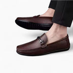 Mocassins En Cuir Véritable Avec Mors Pour Homme - image 2