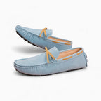 Mocassins En Daim À Nœud Pour Homme - image 2